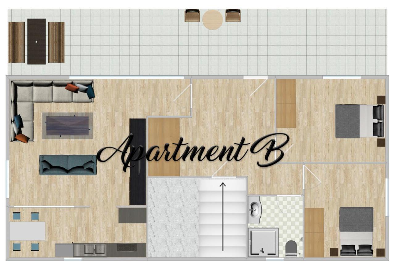Planikovica Apartments โตรกีร์ ภายนอก รูปภาพ